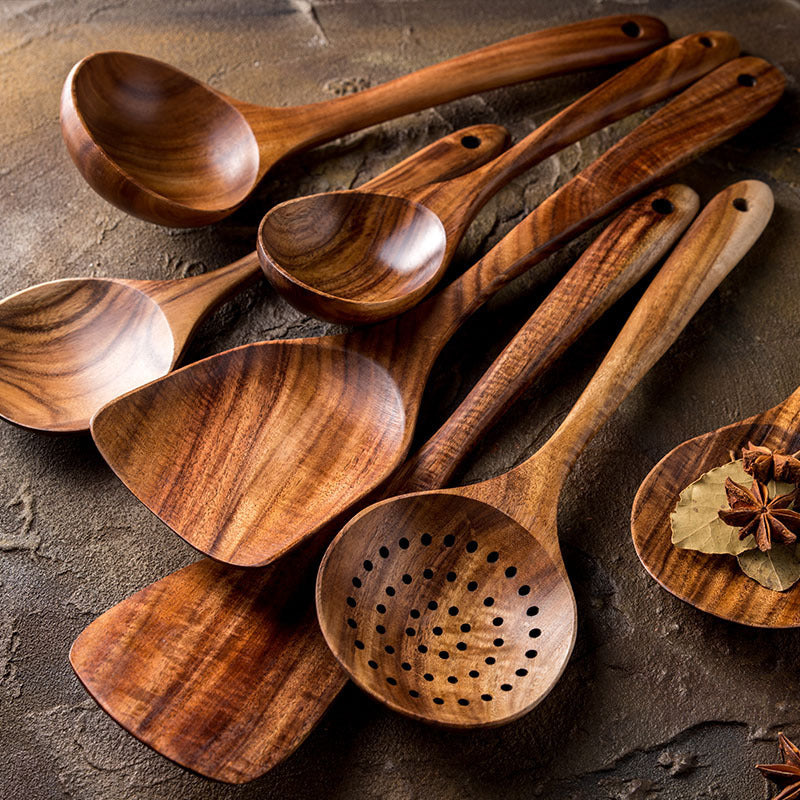 Rustic Roots Wooden Spoon Set
