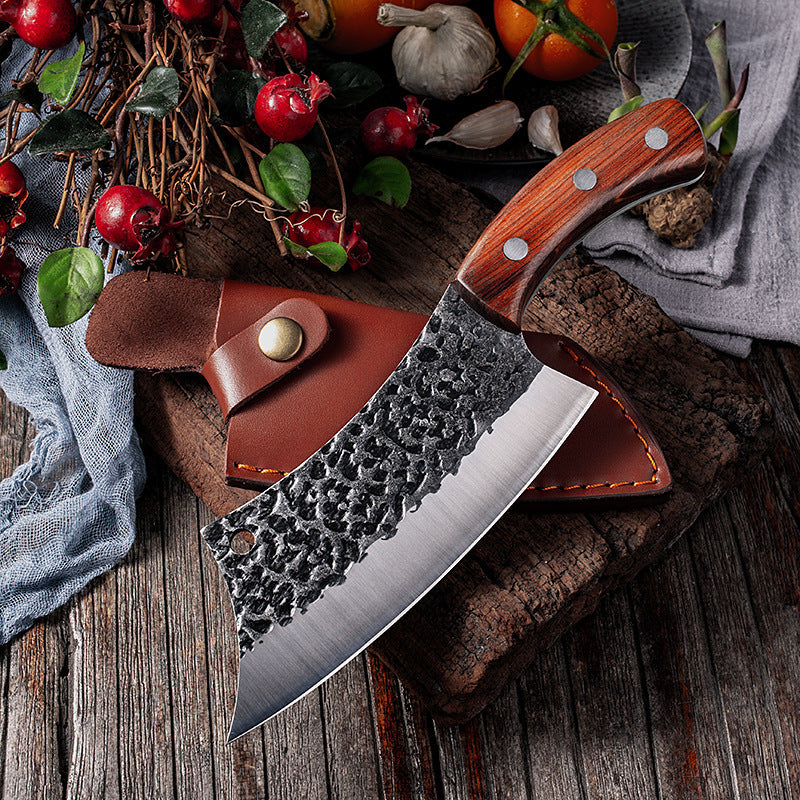 Stainless Steel Forged Tactical Kitchen Knife